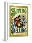 Buying and Selling-null-Framed Art Print