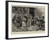 Buying Curios at the Ancient Tombs at Ghizeh, Egypt-null-Framed Giclee Print