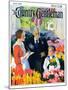 "Buying Flowers for Mother," Country Gentleman Cover, May 1, 1930-Haddon Sundblom-Mounted Giclee Print