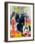 "Buying Flowers for Mother,"May 1, 1930-Haddon Sundblom-Framed Giclee Print