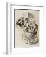 Buying Gloves, 1895-null-Framed Art Print