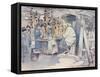 Buying Sweets-Mortimer Ludington Menpes-Framed Stretched Canvas