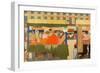 Buying the Oranges, from the Series 'Summer's Oranges from South Africa'-null-Framed Giclee Print