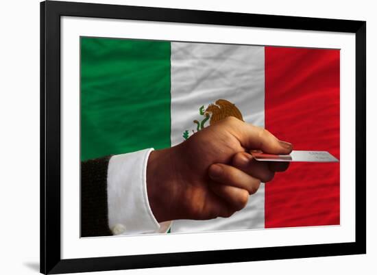 Buying with Credit Card in Mexico-vepar5-Framed Photographic Print