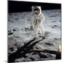 Buzz on The Moon-null-Mounted Giclee Print