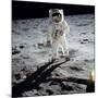 Buzz on The Moon-null-Mounted Giclee Print