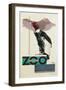 Buzzards, London Zoo-null-Framed Art Print