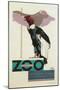 Buzzards, London Zoo-null-Mounted Art Print
