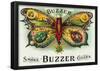 Buzzer Brand Cigar Inner Box Label-null-Framed Poster