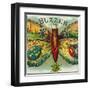 Buzzer Brand Cigar Outer Box Label-Lantern Press-Framed Art Print