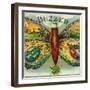 Buzzer Brand Cigar Outer Box Label-Lantern Press-Framed Art Print