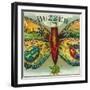 Buzzer Brand Cigar Outer Box Label-Lantern Press-Framed Art Print