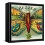 Buzzer Brand Cigar Outer Box Label-Lantern Press-Framed Stretched Canvas