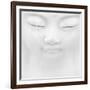 BW Buddah 01-Tom Quartermaine-Framed Giclee Print