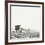 BW Lifeguard-Myan Soffia-Framed Premium Giclee Print