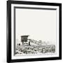 BW Lifeguard-Myan Soffia-Framed Premium Giclee Print