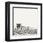 BW Lifeguard-Myan Soffia-Framed Art Print