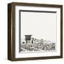 BW Lifeguard-Myan Soffia-Framed Art Print