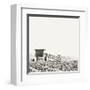 BW Lifeguard-Myan Soffia-Framed Art Print