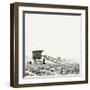 BW Lifeguard-Myan Soffia-Framed Art Print