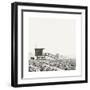 BW Lifeguard-Myan Soffia-Framed Art Print