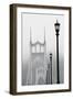 BW Light on the Bridge III-Erin Berzel-Framed Premium Photographic Print