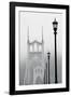 BW Light on the Bridge III-Erin Berzel-Framed Photographic Print