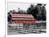 BW Rustic Barn-Gail Peck-Framed Art Print