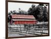 BW Rustic Barn-Gail Peck-Framed Art Print