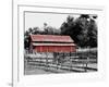 BW Rustic Barn-Gail Peck-Framed Art Print