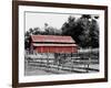 BW Rustic Barn-Gail Peck-Framed Art Print