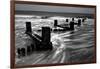 BW Seascape 006-Tom Quartermaine-Framed Giclee Print