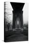 BW St. Johns Arches VI-Erin Berzel-Stretched Canvas