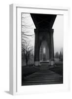 BW St. Johns Arches VI-Erin Berzel-Framed Photographic Print