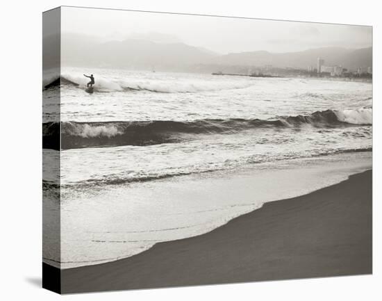 BW Surfer No. 1-Myan Soffia-Stretched Canvas