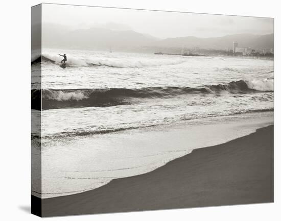 BW Surfer No. 1-Myan Soffia-Stretched Canvas