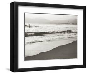 BW Surfer No. 1-Myan Soffia-Framed Art Print