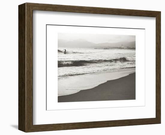 BW Surfer No. 1-Myan Soffia-Framed Art Print