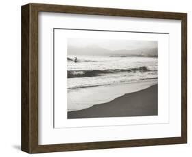 BW Surfer No. 1-Myan Soffia-Framed Art Print