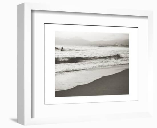 BW Surfer No. 1-Myan Soffia-Framed Art Print