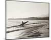 BW Surfer No. 3-Myan Soffia-Mounted Art Print