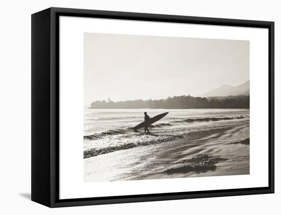 BW Surfer No. 3-Myan Soffia-Framed Stretched Canvas
