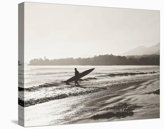 BW Surfer No. 3-Myan Soffia-Stretched Canvas