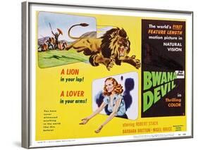 Bwana Devil-null-Framed Art Print