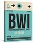 BWI Baltimore Luggage Tag 1-NaxArt-Stretched Canvas