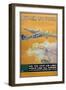 By Air to USSR (Poster of the Intourist Compan), 1934-Konstantin Bor-Ramensky-Framed Giclee Print