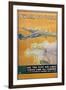 By Air to USSR (Poster of the Intourist Compan), 1934-Konstantin Bor-Ramensky-Framed Giclee Print