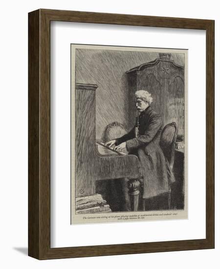 By Celia's Arbour-Charles Green-Framed Giclee Print