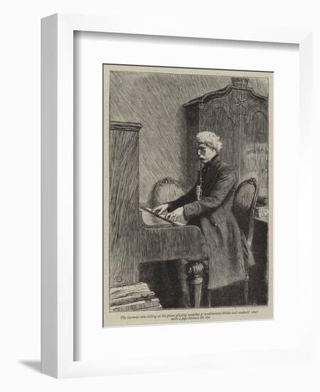 By Celia's Arbour-Charles Green-Framed Giclee Print