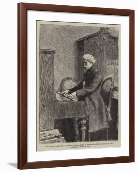 By Celia's Arbour-Charles Green-Framed Giclee Print